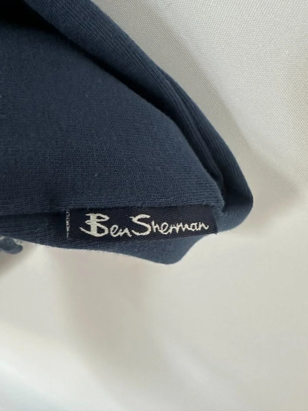 Ben Sherman Navy Blue Men's Large Polo Shirt - Picture 5 of 10